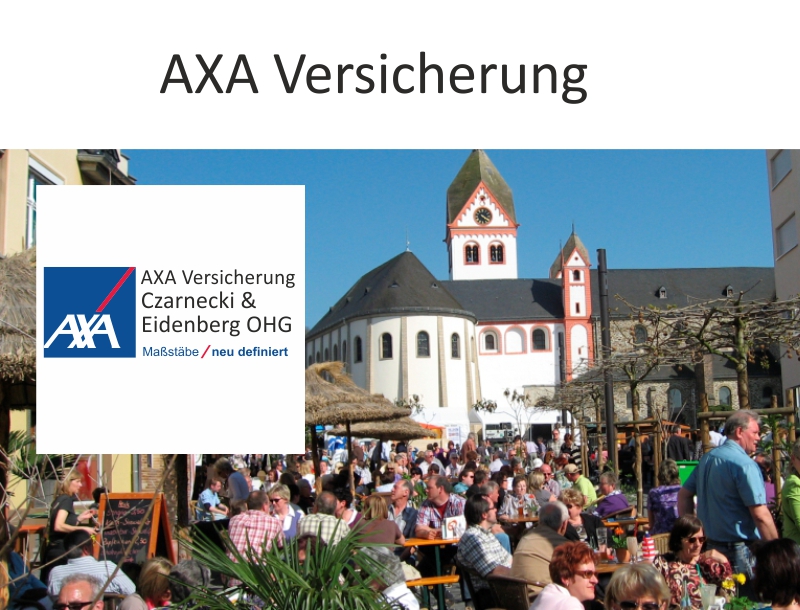 Mehr über den Artikel erfahren AXA Versicherung