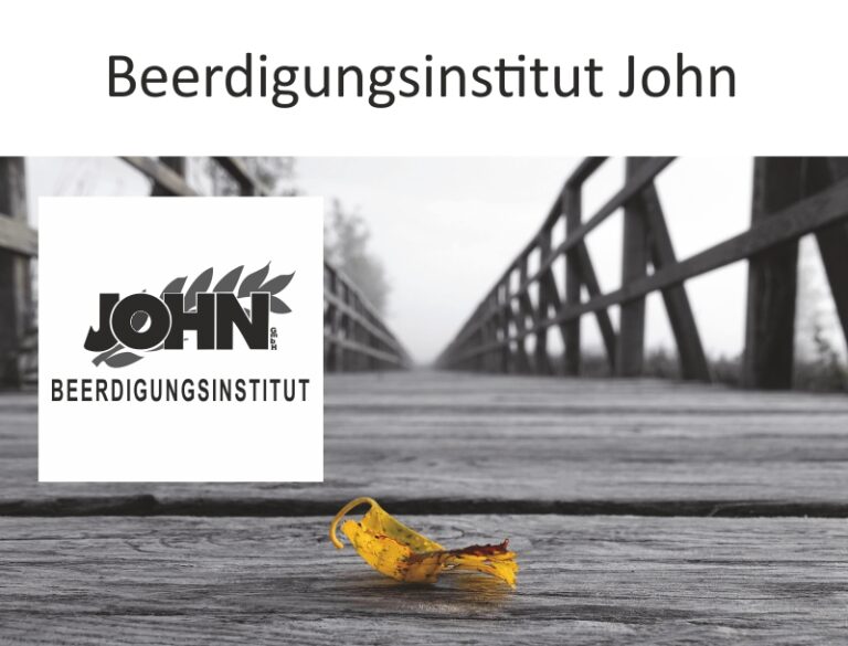 Mehr über den Artikel erfahren John Beerdigungsinstitut