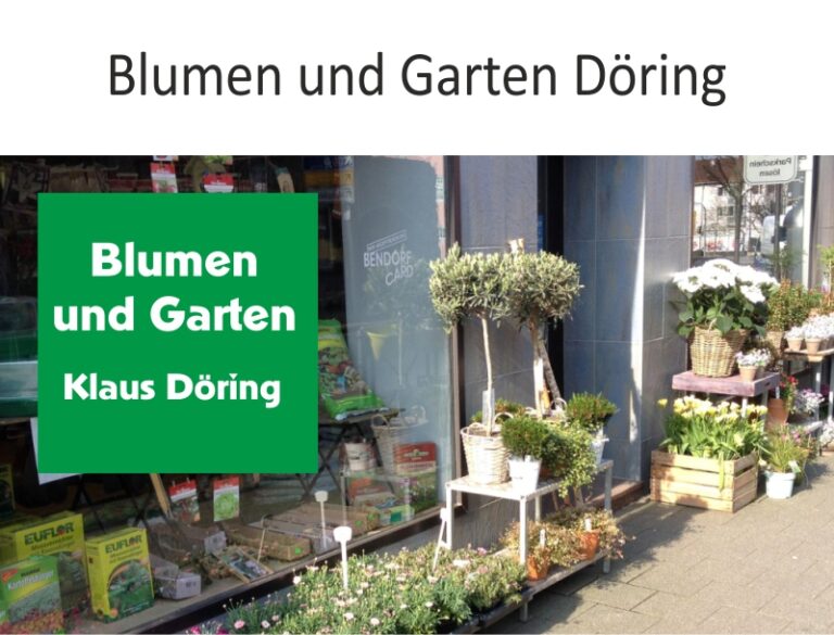 Read more about the article Blumen und Garten Klaus Döring