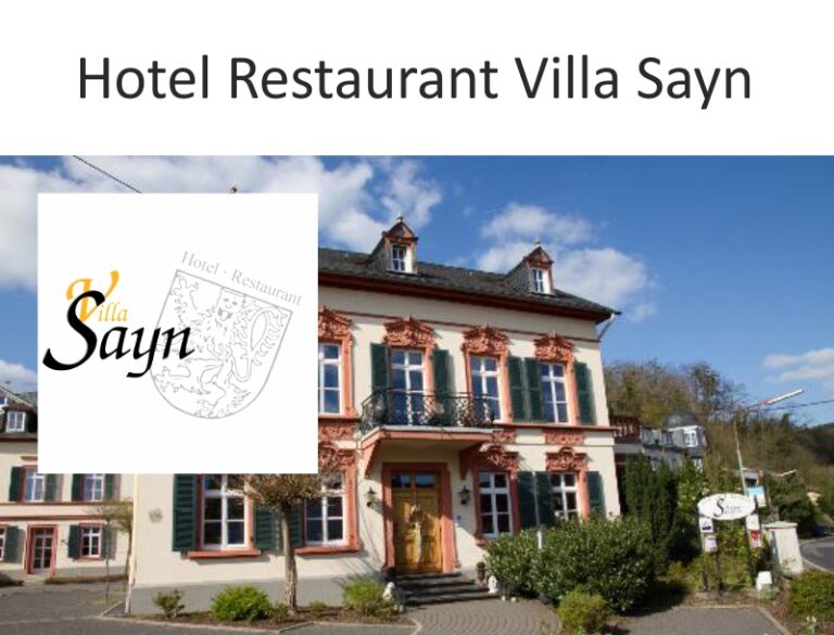 Read more about the article Hotel Restaurant Villa Sayn