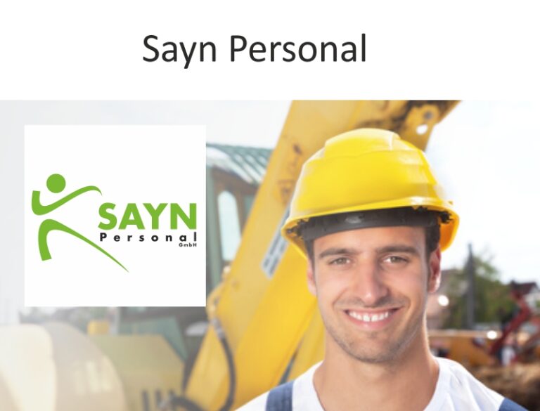 Mehr über den Artikel erfahren Sayn Personal
